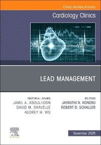 bokomslag Lead Management, An Issue of Cardiology Clinics