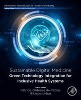 Patricia Ordonez de Pablos, Miltiadis Lytras - Sustainable Digital Medicine, Häftad