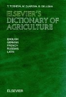 bokomslag Elsevier's Dictionary of Agriculture