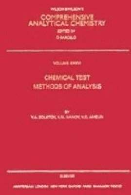 Chemical Test Methods of Analysis 1