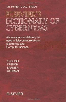 Elsevier's Dictionary of Cybernyms 1