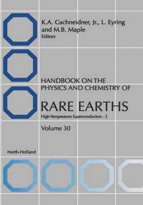 bokomslag Handbook on the Physics and Chemistry of Rare Earths