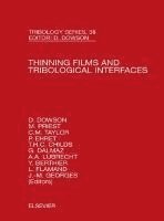 D. Dowson, J.M. Georges, M. Priest, C. M. Taylor, P. Ehret, P.R.N. Childs, G. Dalmaz, A A Lubrecht, Y. Berthier, L. Flamand, D. (Department of Mechanical Engineering/University of Leeds/Leeds/UK) Dowson, M. (Department of Mechanical Engineering/University of Leeds/Leeds/UK) Priest, UK) Childs, P.R.N. (Head of the Dyson School of Engineering Design, Imperial College London, France) Dalmaz, G. (Laboratoire de Mechanique des Contacts, INSA de Lyon, France) Lubrecht, A A (Laboratoire de Mechanique des Contacts, INSA de Lyon, J. M. Georges, J M Georges, C M Taylor, P R N Childs - Thinning Films and Tribological Interfaces, Inbunden