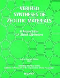 bokomslag Verified Synthesis of Zeolitic Materials