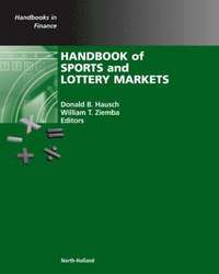 bokomslag Handbook of Sports and Lottery Markets