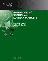 Donald B. Hausch, W.T. Ziemba - Handbook of Sports and Lottery Markets, Inbunden