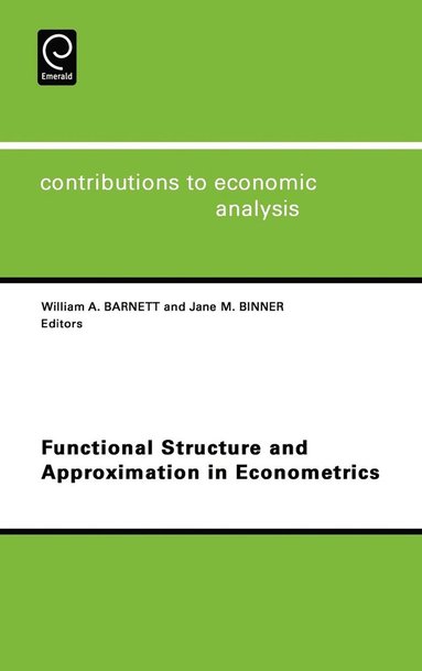 bokomslag Functional Structure and Approximation in Econometrics