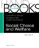 Kenneth J. Arrow, A. Sen, Kotaro Suzumura - Handbook of Social Choice and Welfare, Inbunden