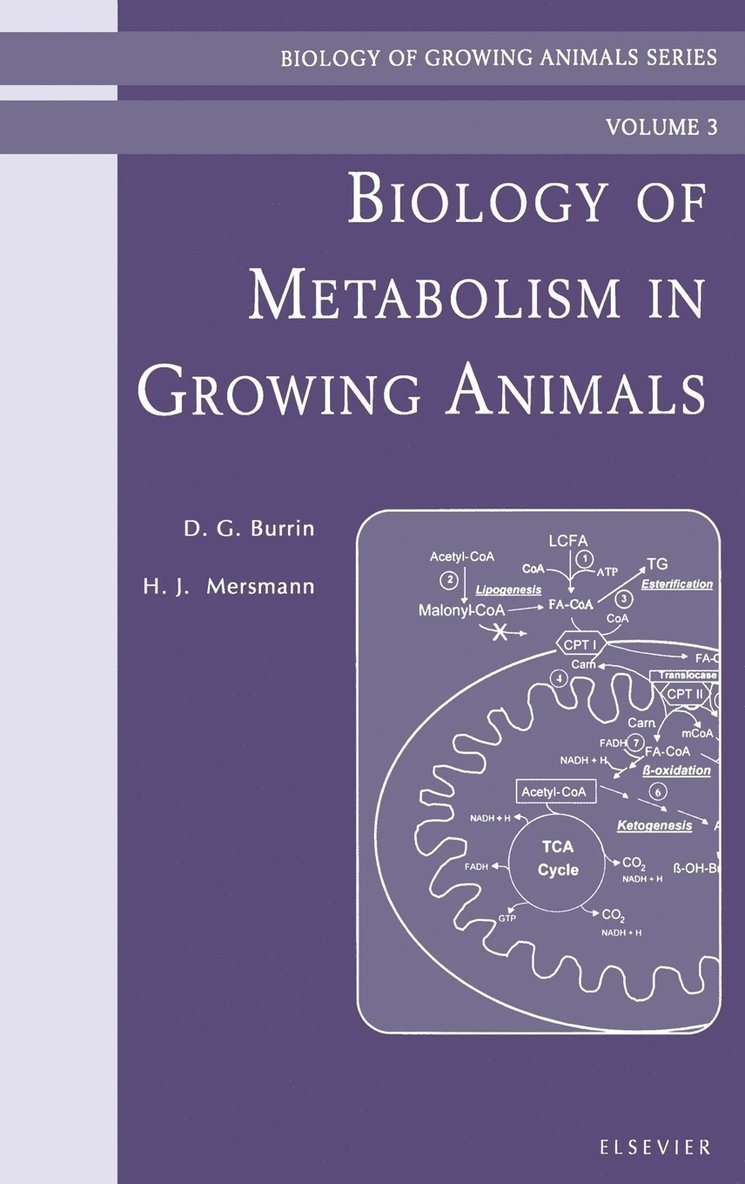 Douglas Burrin, Harry J. Mersmann, G. Burrin, D., J. Mersmann, Harry - Biology of Metabolism in Growing Animals, Inbunden