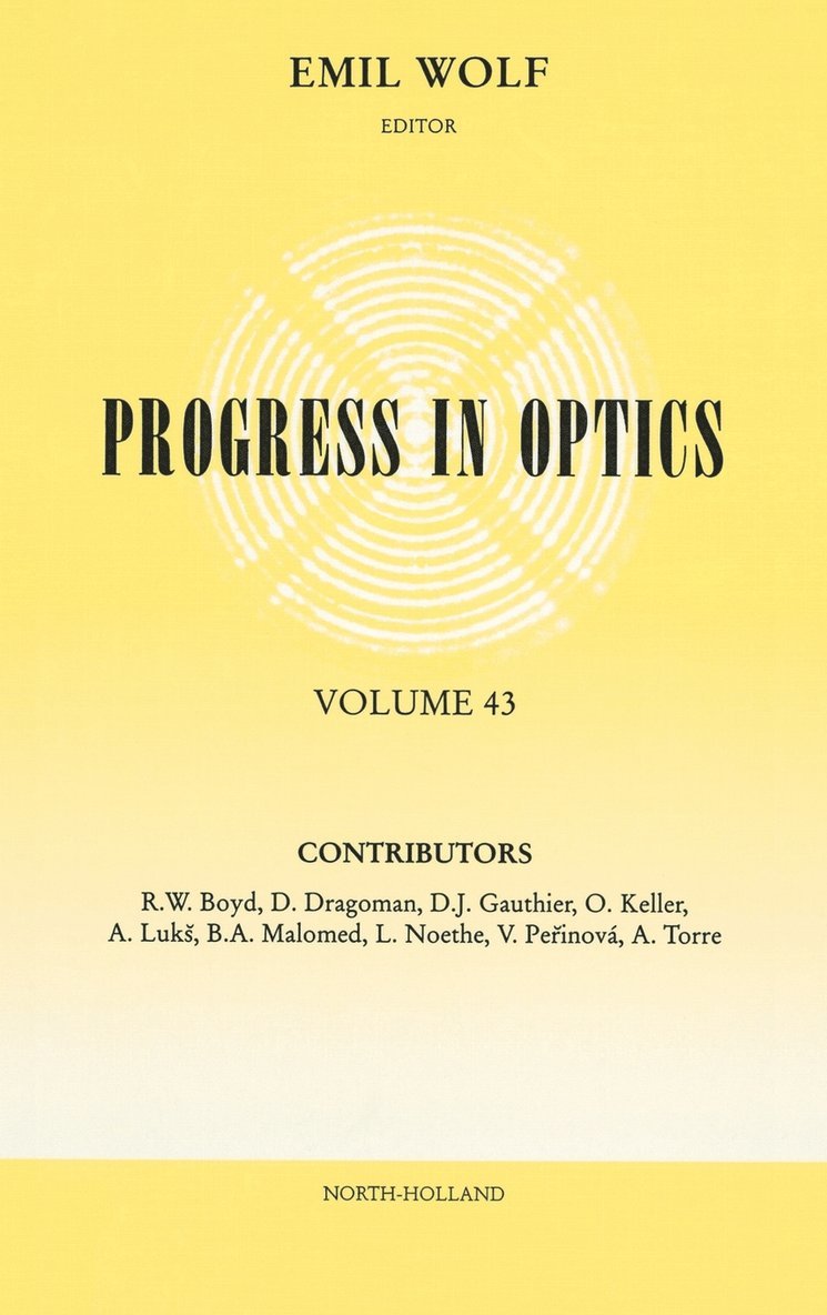 Progress in Optics 1