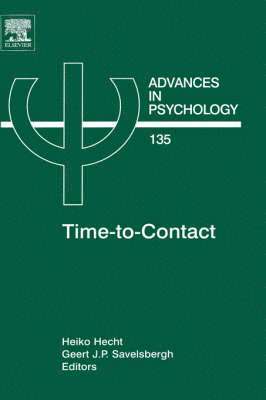 Heiko Hect, Heiko Hecht, Geert Savelsbergh - Time-to-Contact, Inbunden