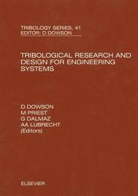 bokomslag Tribological Research and Design for Engineering Systems