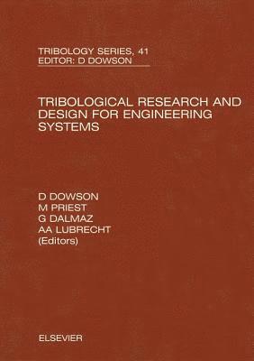 bokomslag Tribological Research and Design for Engineering Systems