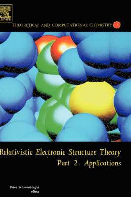 Peter, Schwerdtfeger - Relativistic Electronic Structure Theory, Inbunden