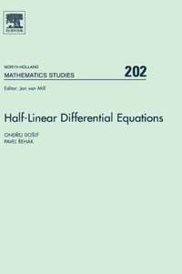 bokomslag Half-Linear Differential Equations