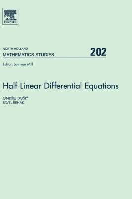Half-Linear Differential Equations 1
