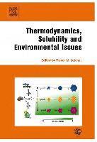 Thermodynamics, Solubility and Environmental Issues 1