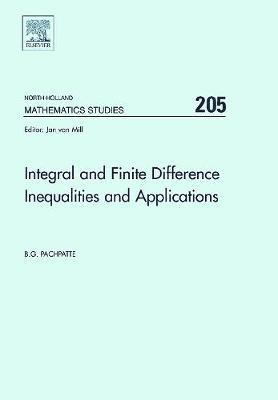 bokomslag Integral and Finite Difference Inequalities and Applications