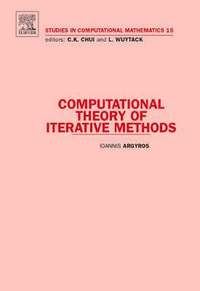 bokomslag Computational Theory of Iterative Methods