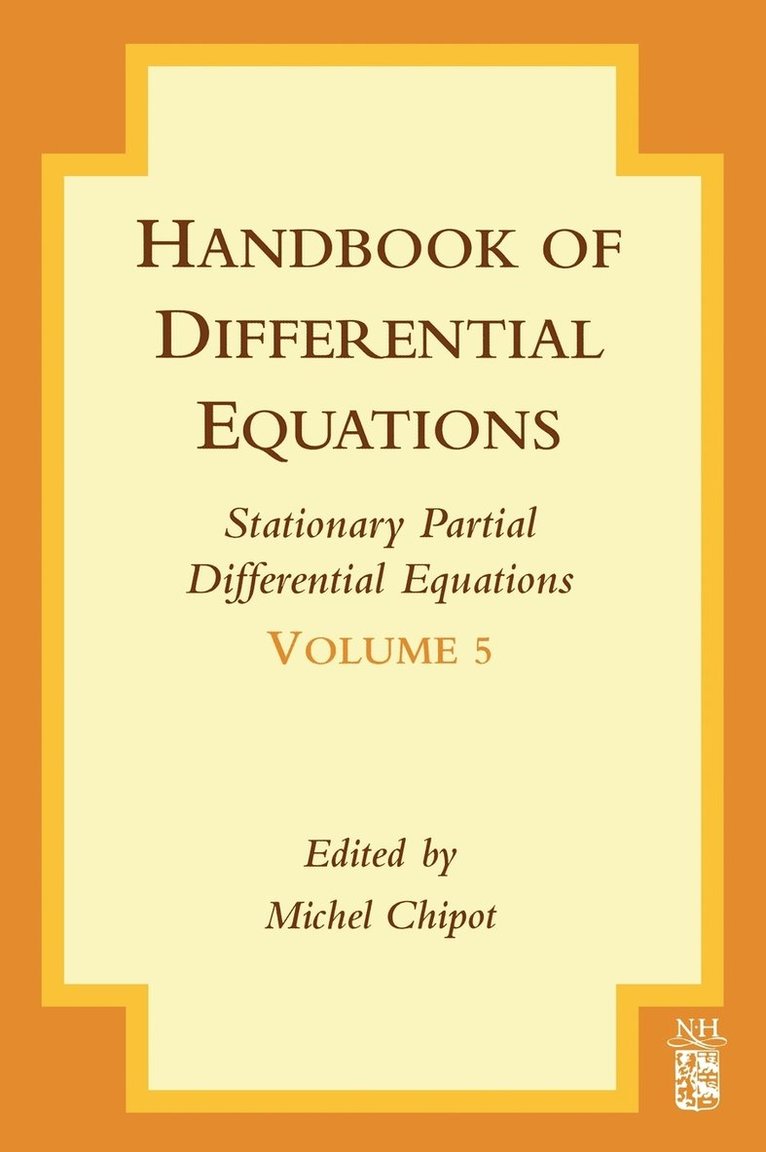 Handbook of Differential Equations: Stationary Partial Differential Equations 1
