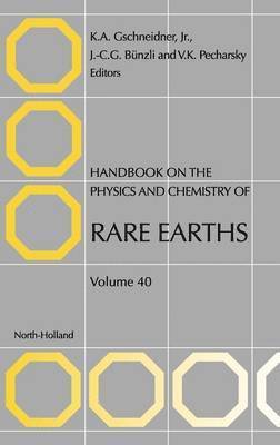 bokomslag Handbook on the Physics and Chemistry of Rare Earths