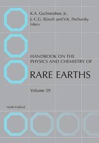 bokomslag Handbook on the Physics and Chemistry of Rare Earths