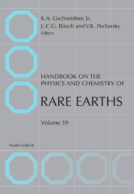 bokomslag Handbook on the Physics and Chemistry of Rare Earths