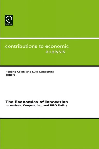 Roberto Cellini, Luca Lambertini - Economics of Innovation, Inbunden