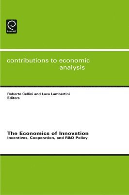 Roberto Cellini, Luca Lambertini - Economics of Innovation, Inbunden