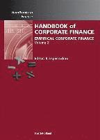 Handbook of Empirical Corporate Finance SET