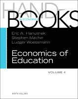 Eric A. Hanushek, Stephen J. Machin, Ludger Woessmann - Handbook of the Economics of Education, Inbunden