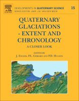 J. Ehlers, P.L. Gibbard, Philip D. Hughes - Quaternary Glaciations - Extent and Chronology, Inbunden