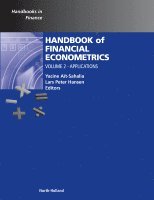 Yacine Ait-Sahalia, Lars Peter Hansen - Handbook of Financial Econometrics, Inbunden