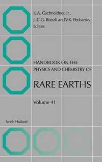 bokomslag Handbook on the Physics and Chemistry of Rare Earths