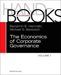 bokomslag The Handbook of the Economics of Corporate Governance
