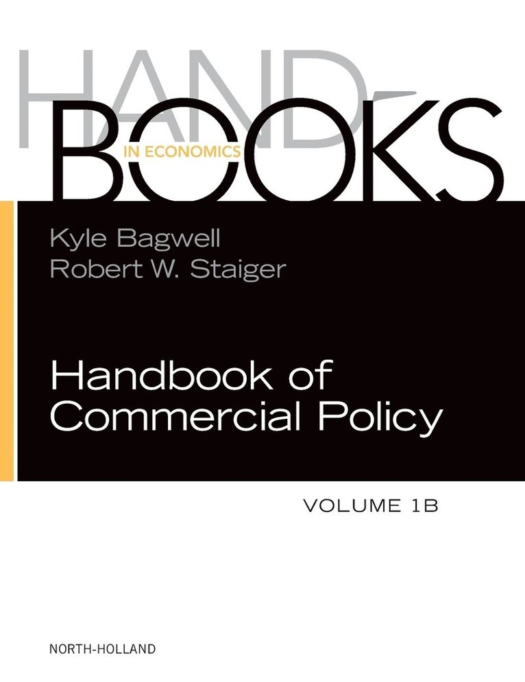 Handbook of Commercial Policy 1