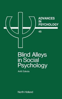 bokomslag Advances In Psychology V48