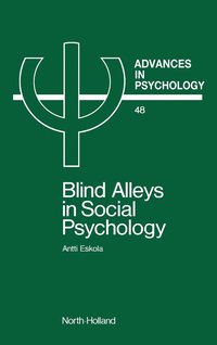 bokomslag Advances in Psychology V48