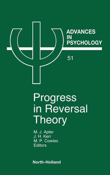 bokomslag Progress in Reversal Theory