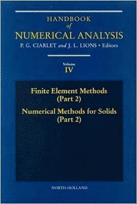 bokomslag Finite Element Methods (Part 2), Numerical Methods for Solids (Part 2)