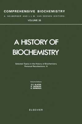 bokomslag Selected Topics in the History of Biochemistry. Personal Recollections. IV