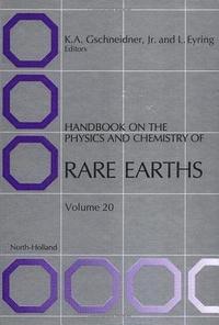 bokomslag Handbook on the Physics and Chemistry of Rare Earths