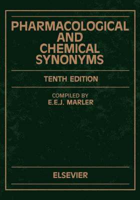 bokomslag Pharmacological and Chemical Synonyms