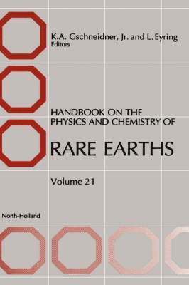 bokomslag Handbook on the Physics and Chemistry of Rare Earths