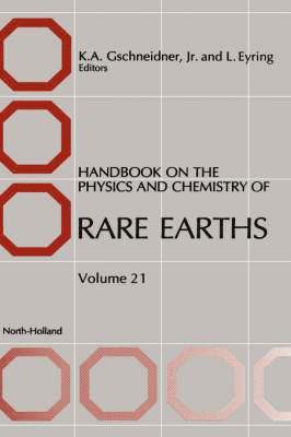 GSCHNEIDNER, Karl A. Gschneidner, L. Eyring - Handbook on the Physics and Chemistry of Rare Earths, Inbunden