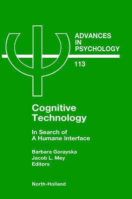 B. Gorayska, J. L. Mey, J.L. Mey, B. Gorayska - Cognitive Technology, Inbunden