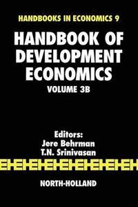 bokomslag Handbook of Development Economics