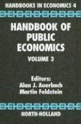 bokomslag Handbook of Public Economics