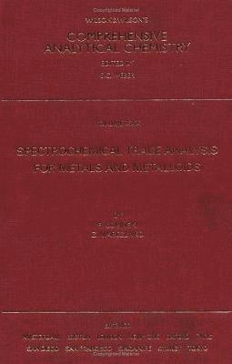 R. Lobinski, Z. Marczenko - Spectrochemical Trace Analysis for Metals and Metalloids, Inbunden
