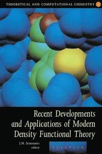 bokomslag Recent Developments and Applications of Modern Density Functional Theory